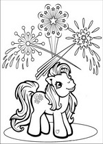 coloring page My little pony